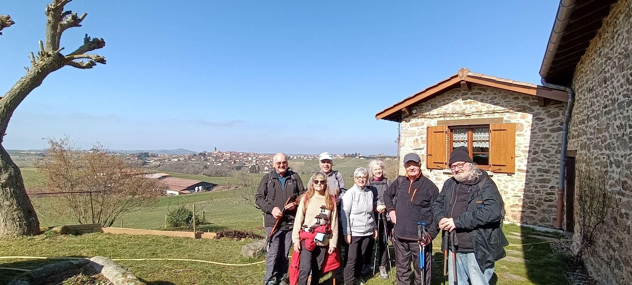 Rando Village Grézieu mars 2025 groupe
